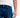 Pantalón tipo jean para hombre azul